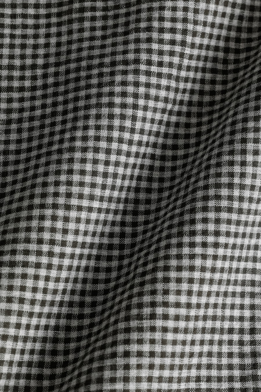 Camisa Manga Longa Regular Mini Xadrez Mescla Verde C/Cinza — foto 7 de 7