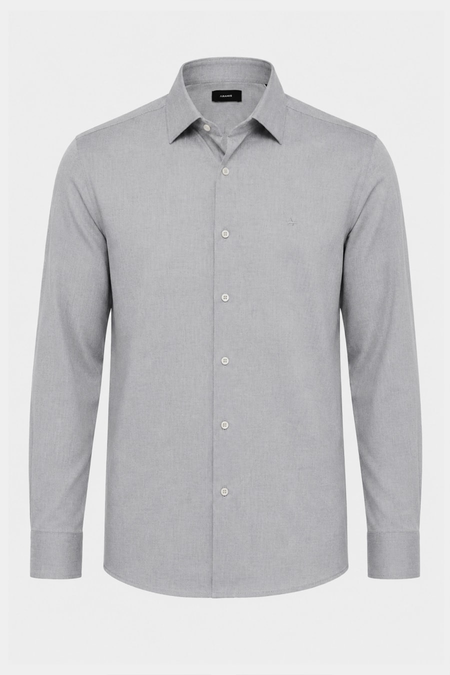 Camisa Manga Longa Regular Oxford 50 Aluminio — foto 5 de 6