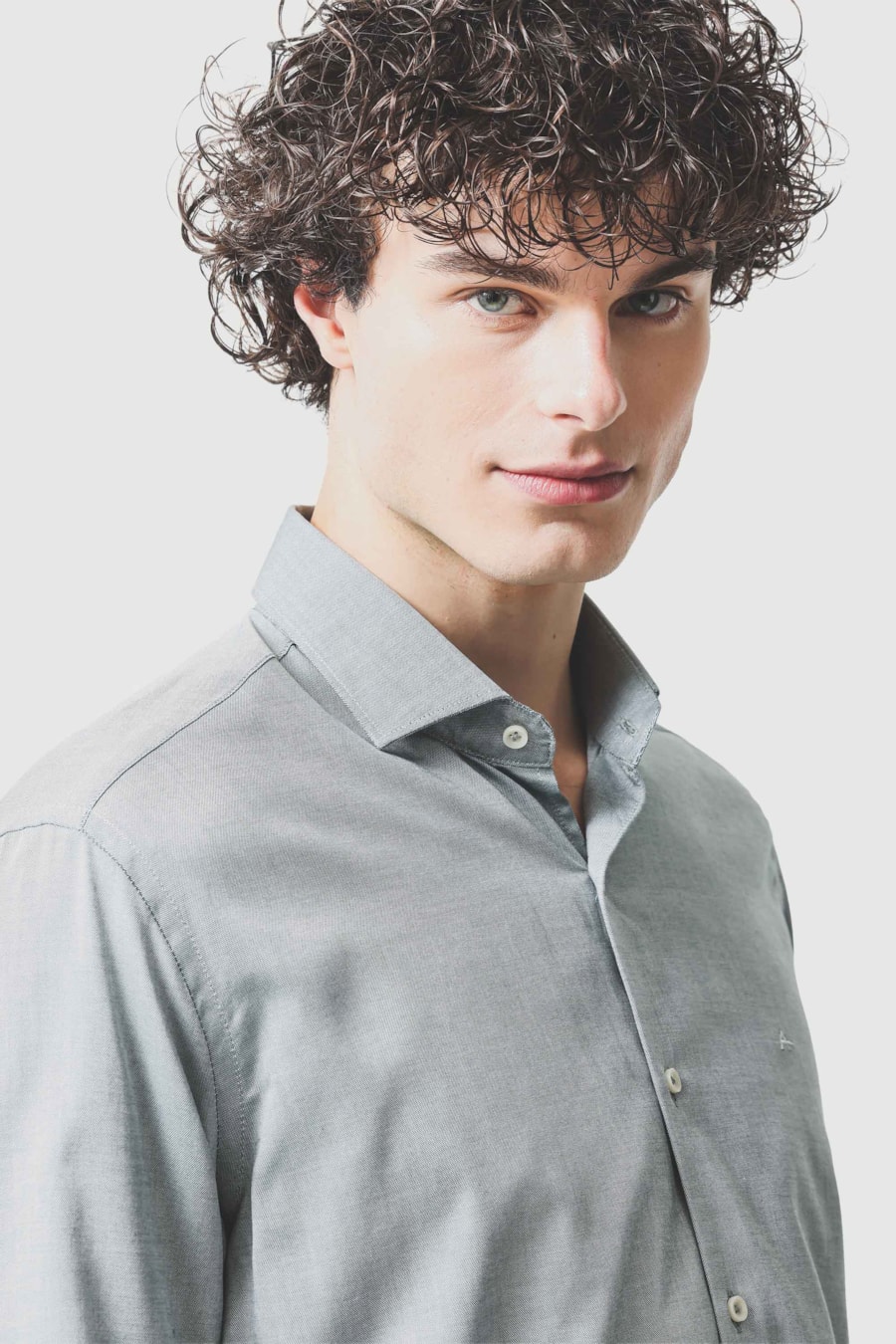 Camisa Manga Longa Regular Oxford 50 Verde Garrafa — foto 3 de 6