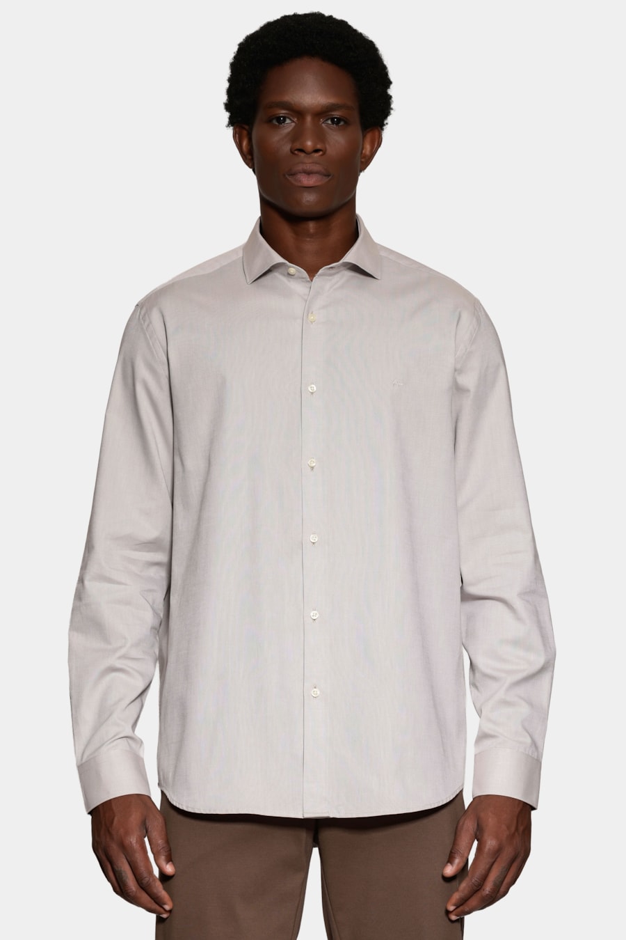Camisa Manga Longa Regular Oxford 50 Viadutus Fendi — foto 1 de 6