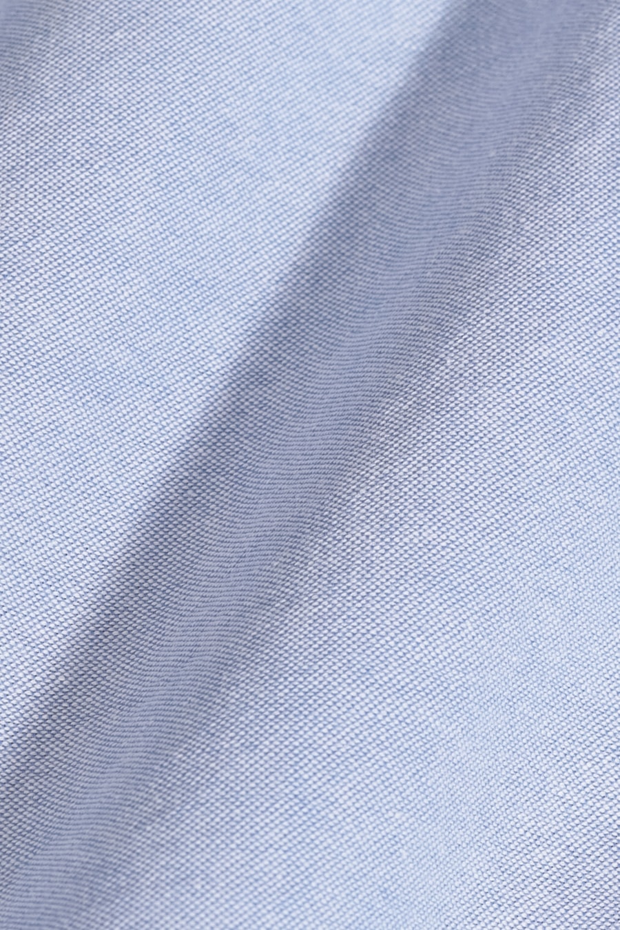 Camisa Manga Longa Regular Oxford Azul Celeste — foto 7 de 7