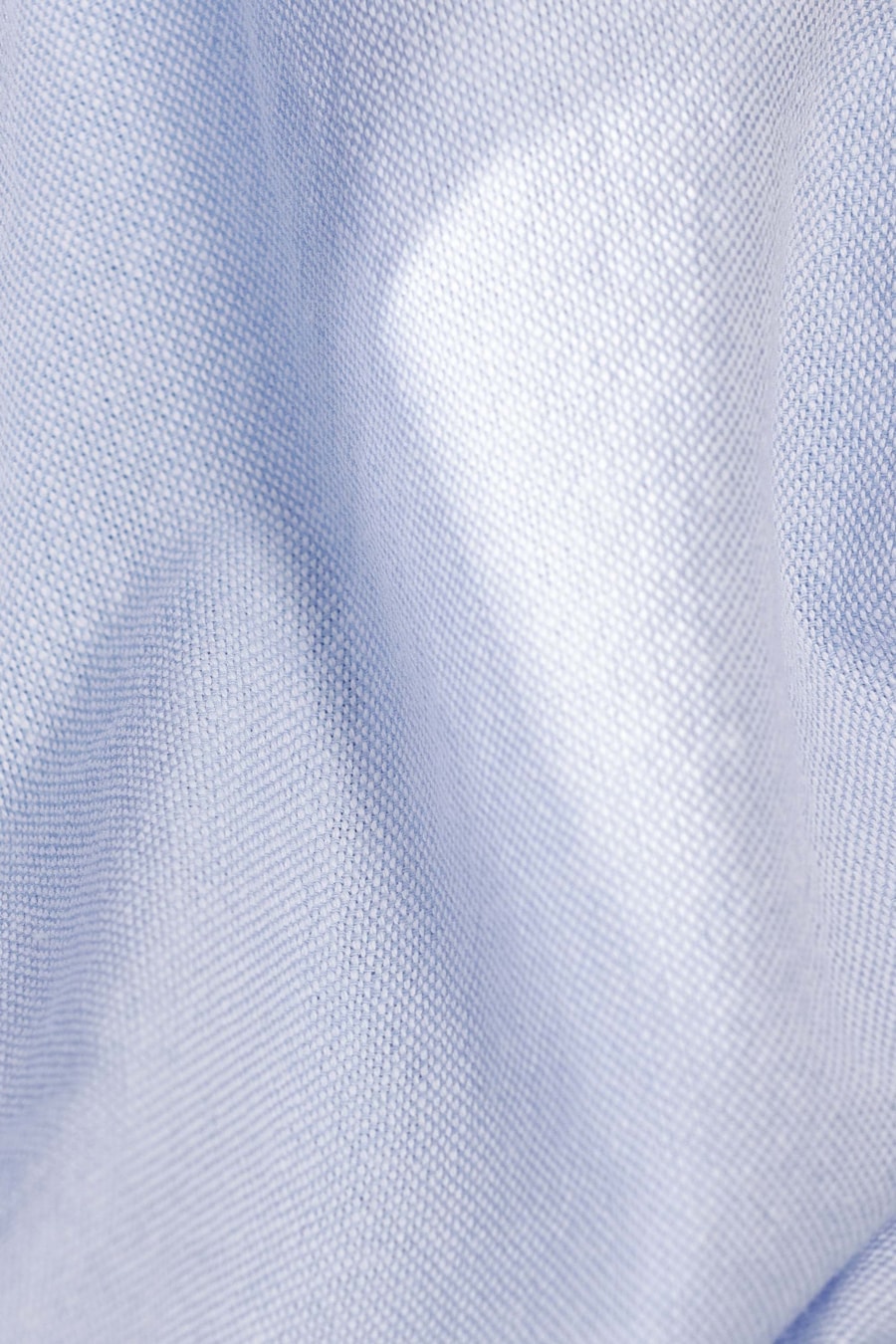 Camisa Manga Longa Regular Oxford Azul Claro — foto 6 de 6