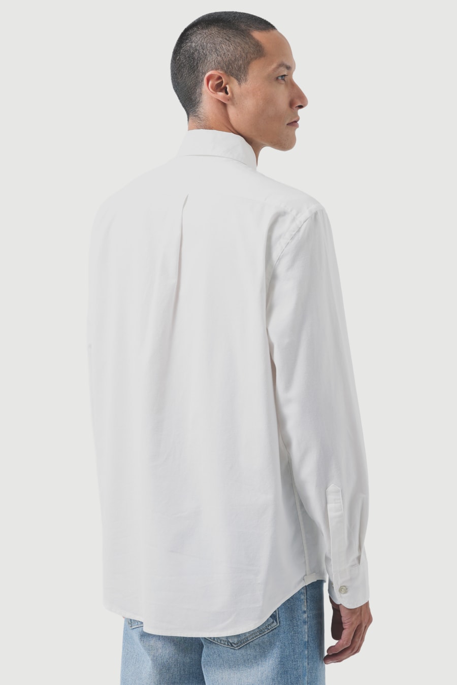 Camisa Manga Longa Regular Oxford Bg Button-Down Branco — foto 4 de 6