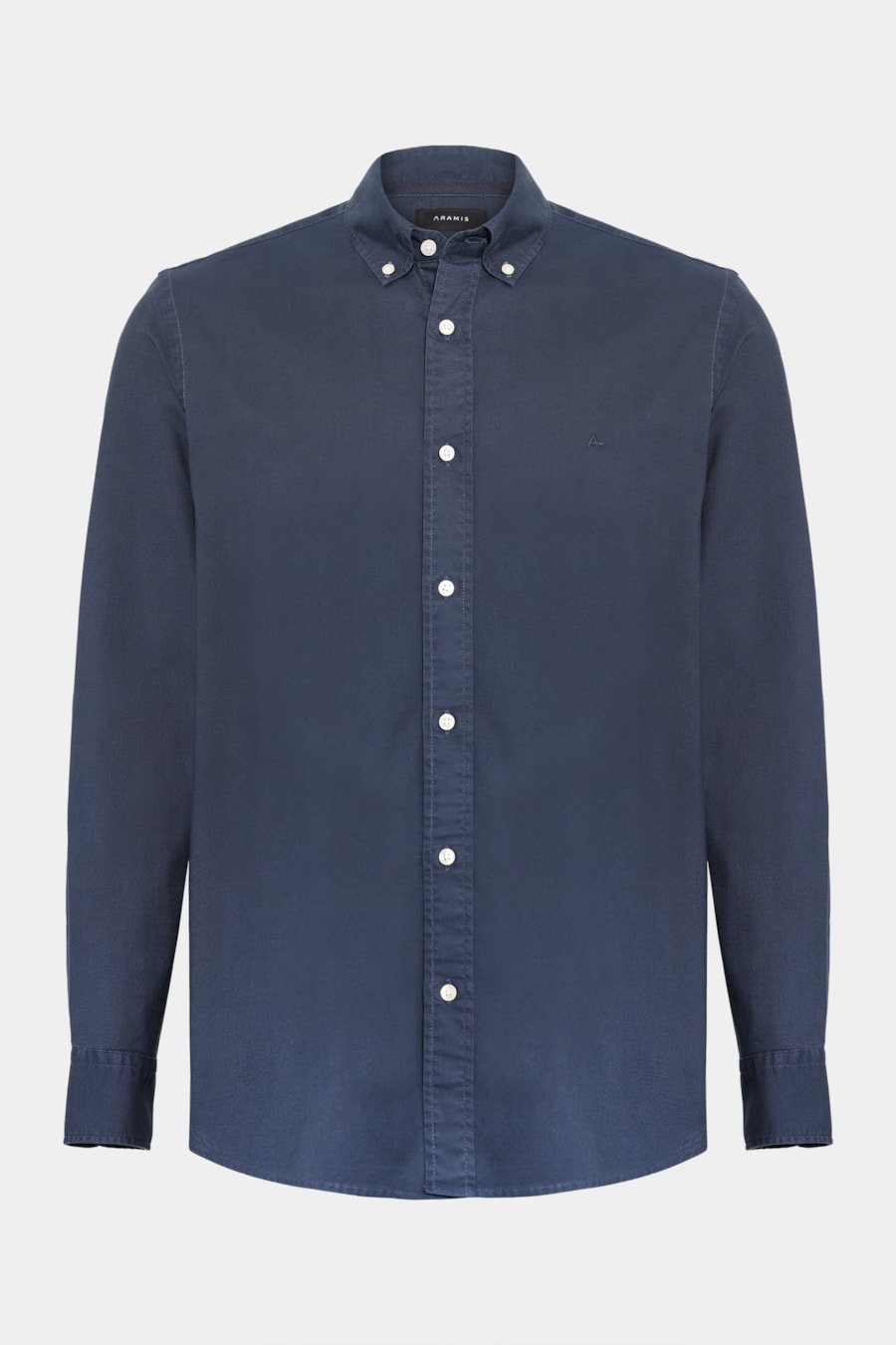 Camisa Manga Longa Regular Oxford Bg Button-Down Marinho — foto 5 de 6
