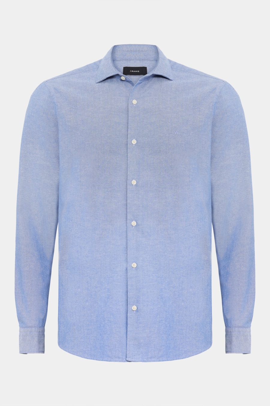 Camisa Manga Longa Regular Oxford Planalto Azul Indigo — foto 4 de 5