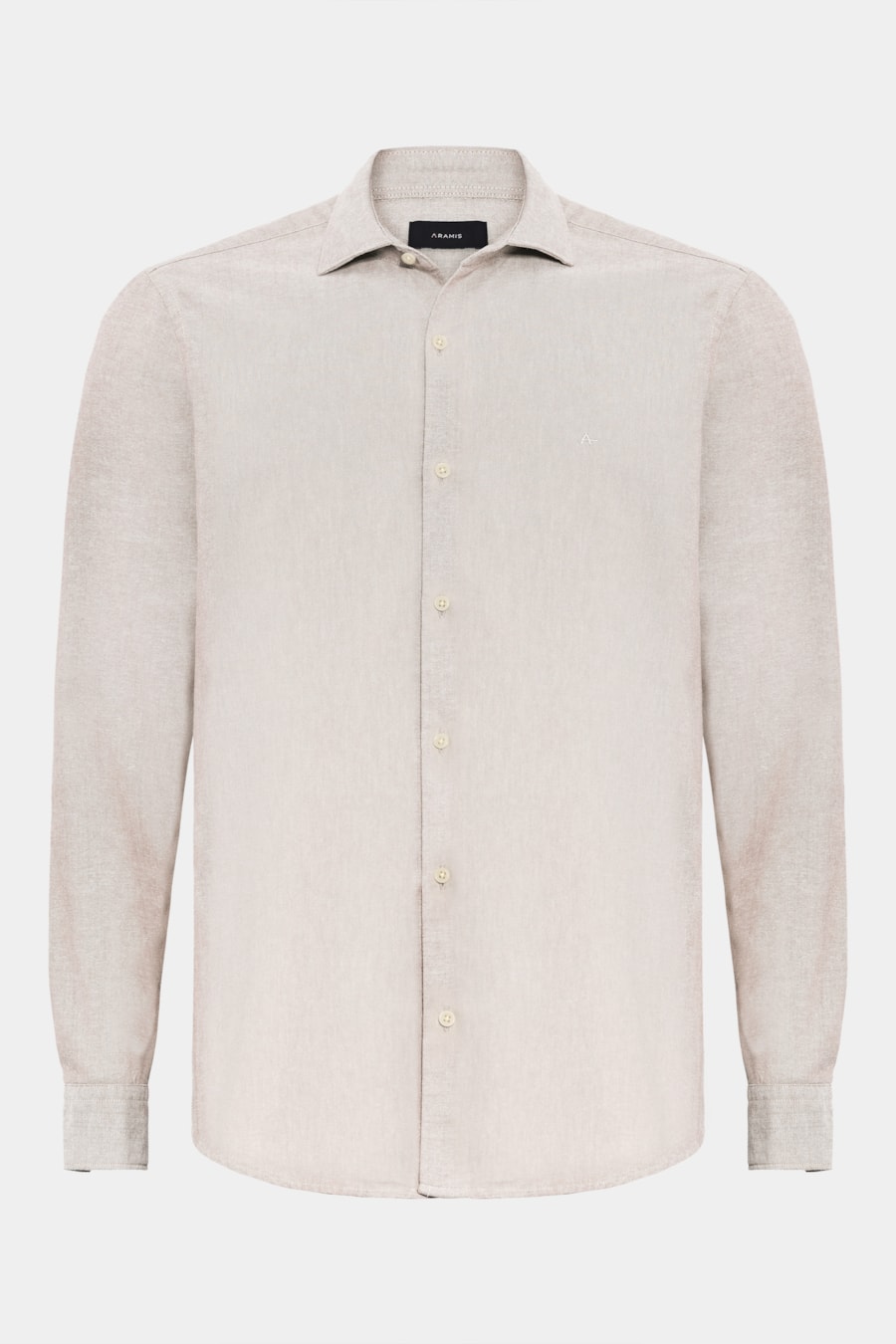 Camisa Manga Longa Regular Oxford Planalto Caqui — foto 5 de 6