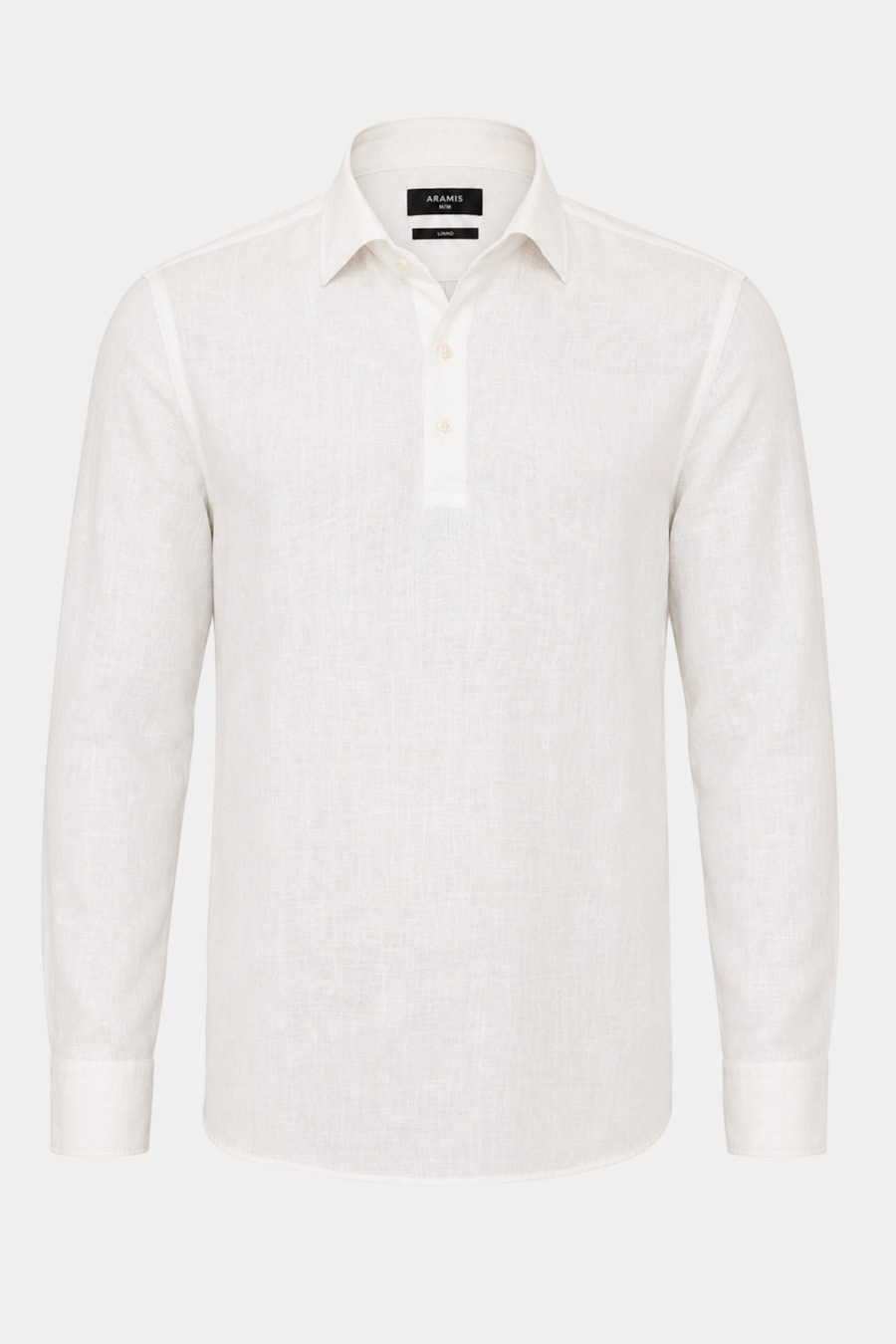 Camisa Manga Longa Regular Puro Linho Off White — foto 5 de 6