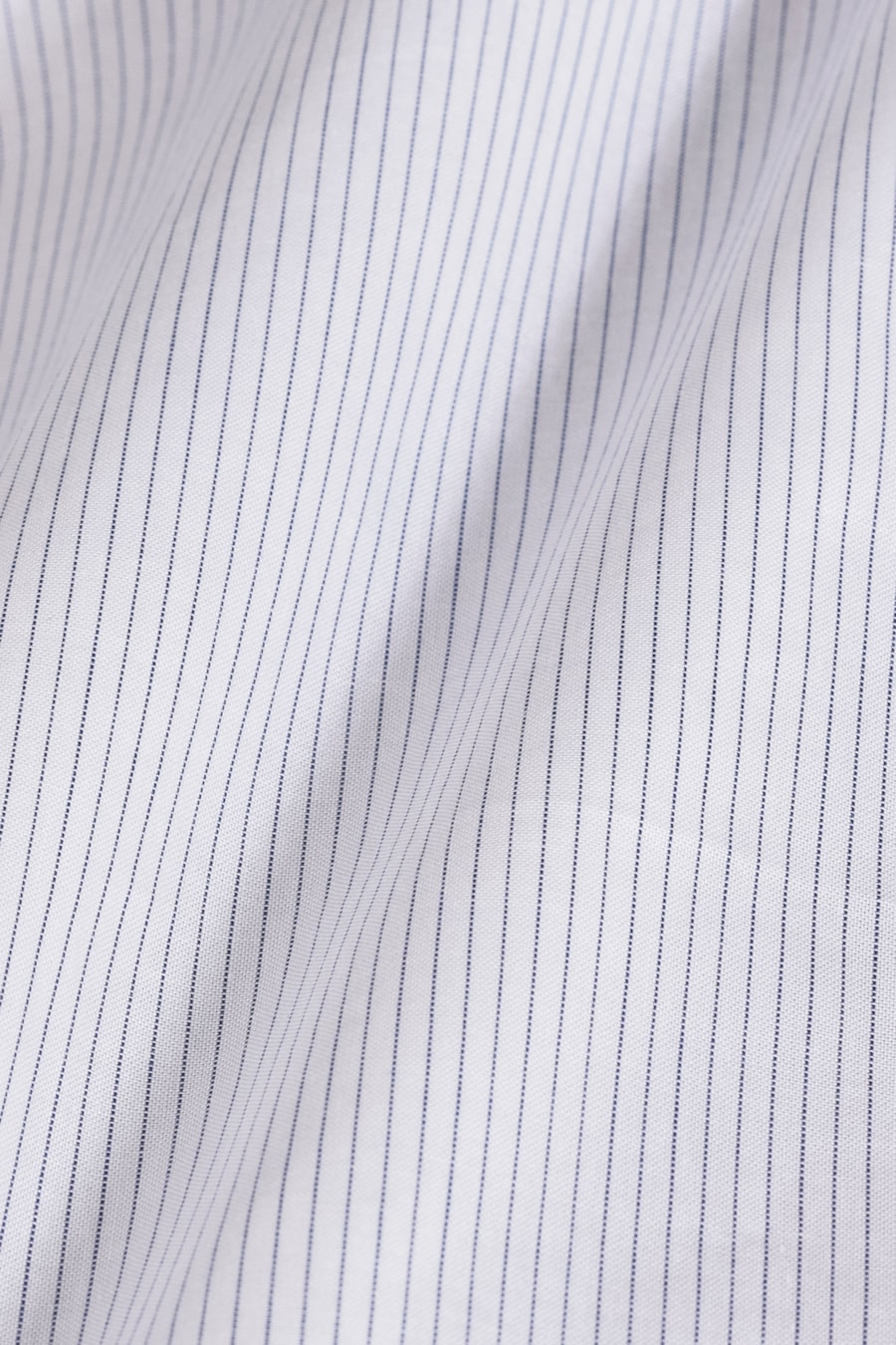 Camisa Manga Longa Regular San Lazaro Listrada Branco C/Azul — foto 6 de 6