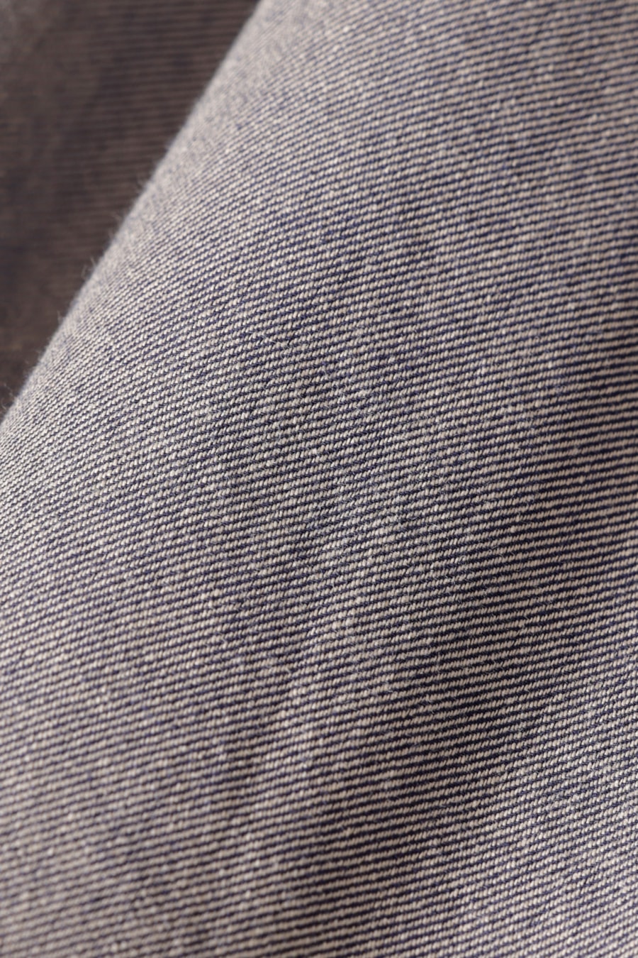 Camisa Manga Longa Regular Sarja Flat Marinho — foto 7 de 7
