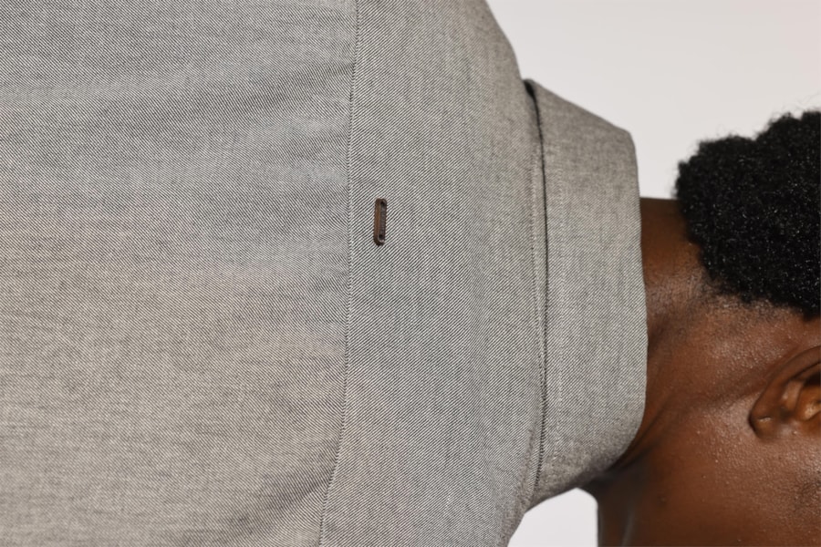 Camisa Manga Longa Regular Sarja Flat Preto — foto 4 de 7