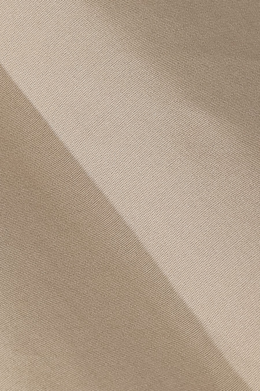Camisa Manga Longa Regular Stretch Liso Areia — foto 7 de 7