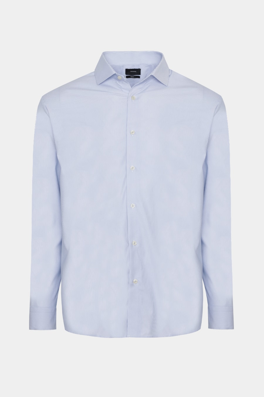 Camisa Manga Longa Regular Tech Flex Listrada Azul C/Branco — foto 5 de 6