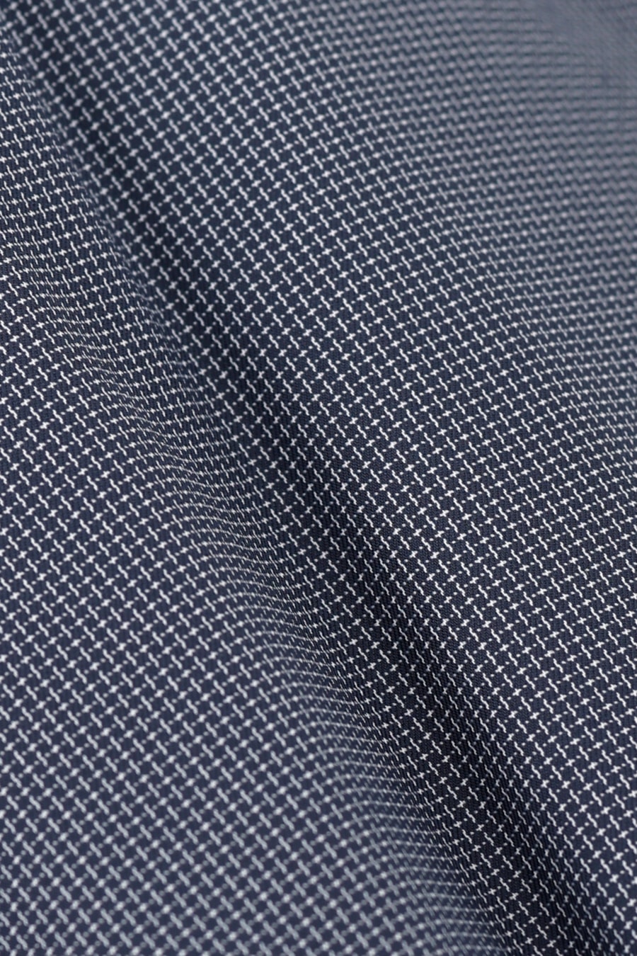 Camisa Manga Longa Regular Tech Flex Mxd Optico Marinho/Branco — foto 6 de 6