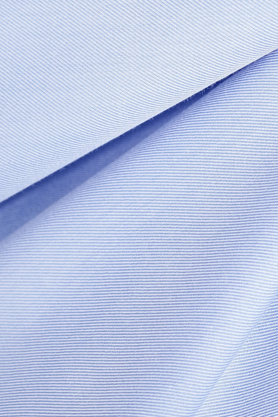 Camisa Manga Longa Regular Tricoline Lisa Azul Claro — foto 5 de 5