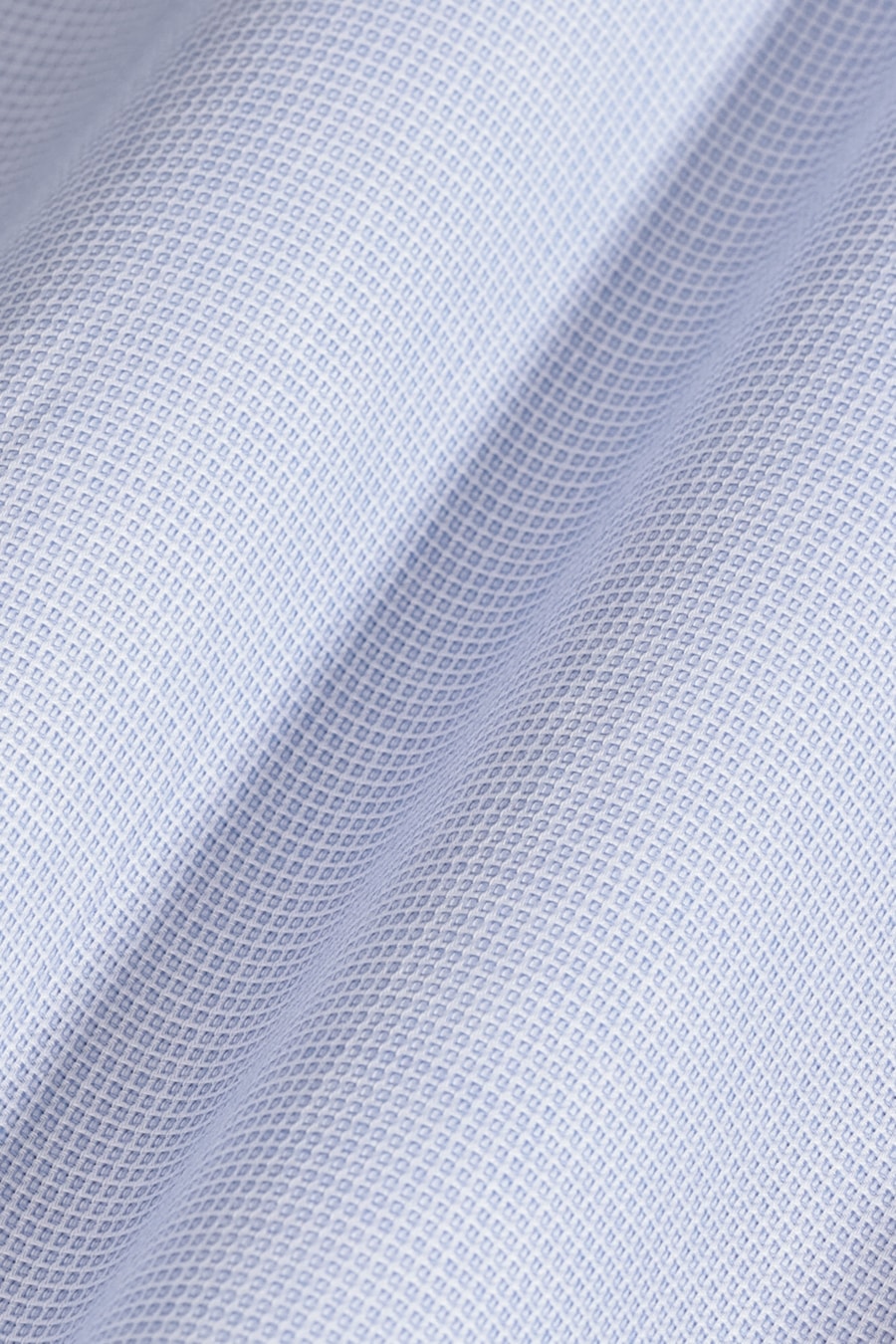 Camisa Manga Longa Regular Tricoline Maquineta Mix Azul Claro — foto 6 de 6
