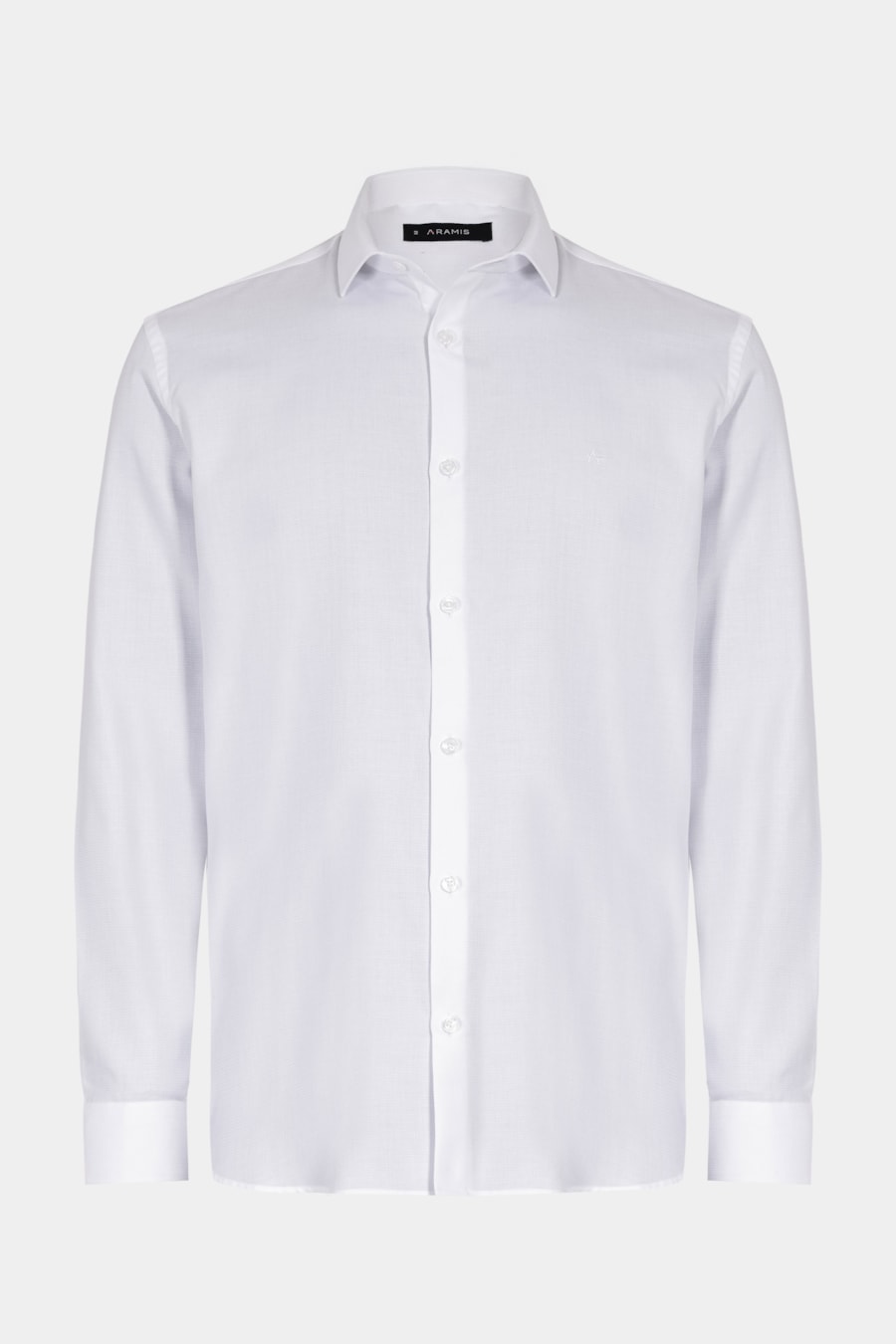 Camisa Manga Longa Regular Tricoline Maquineta Mix Branco — foto 6 de 7