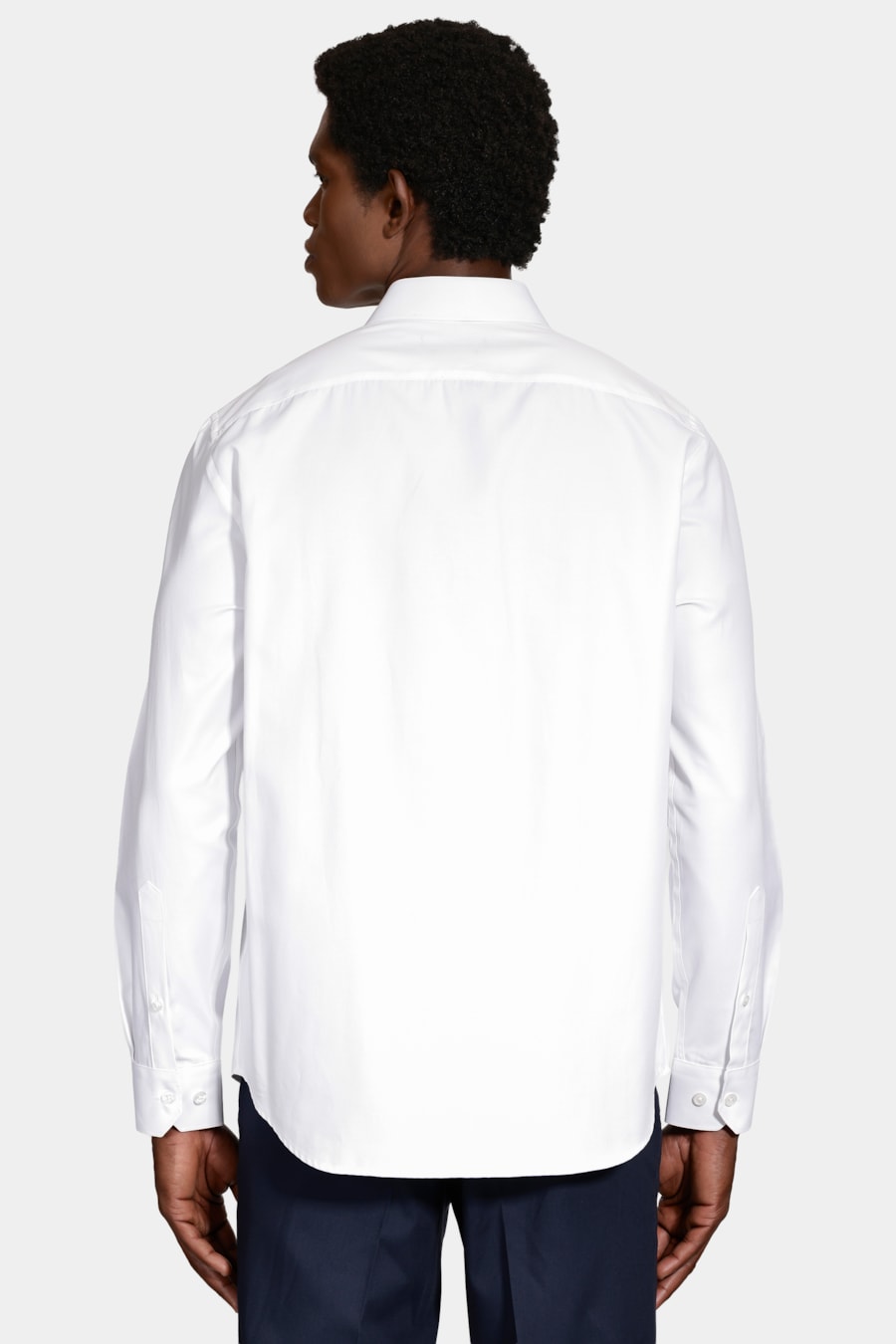 Camisa Manga Longa Sl Sevilha Maquinetado Branco — foto 4 de 6