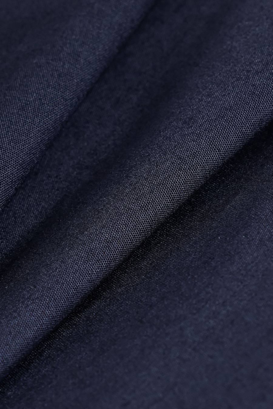 Camisa Manga Longa Slim Algodão Com Elastano Marinho — foto 5 de 6