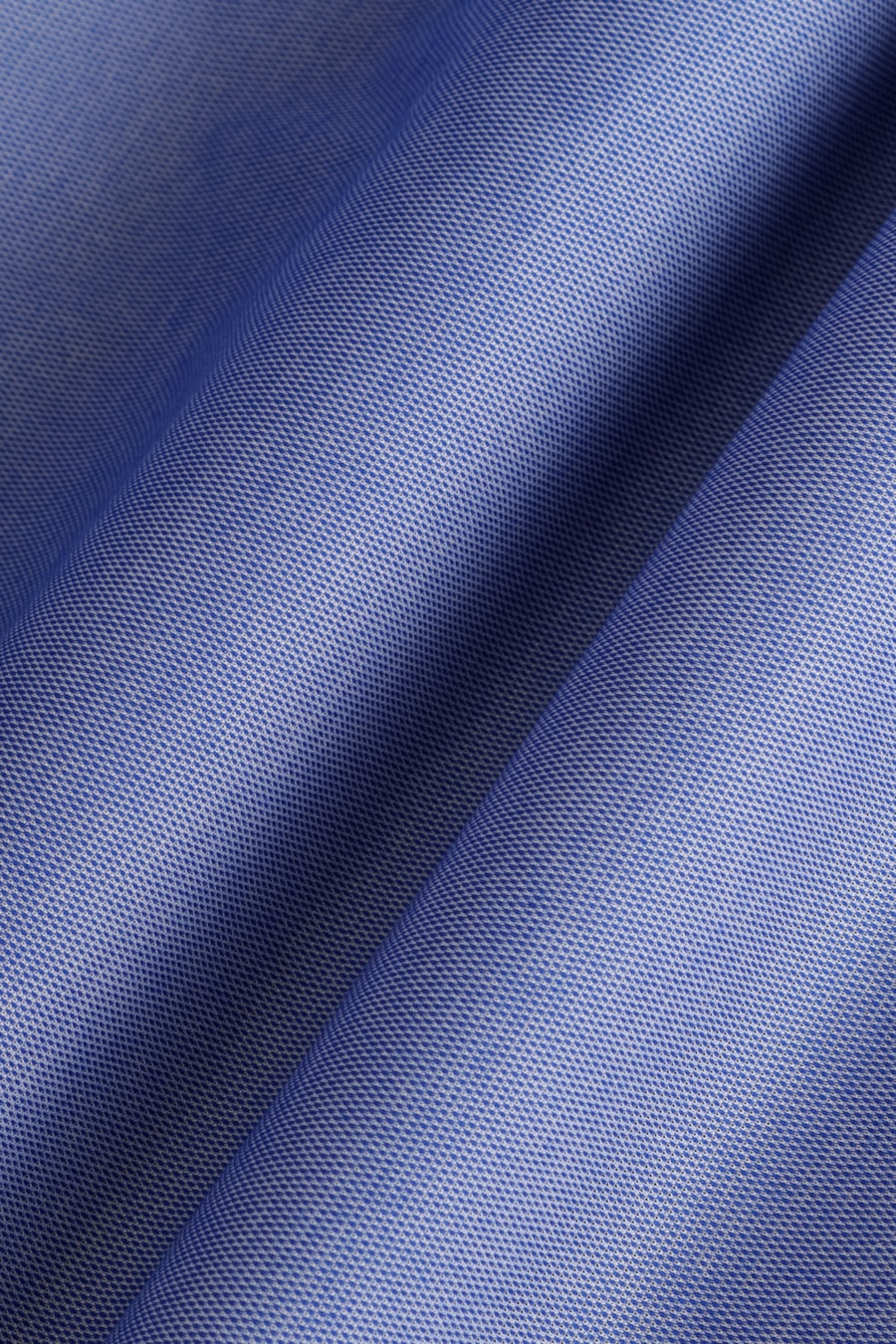 Camisa Manga Longa Slim Algodão Coolmax Azul — foto 6 de 6