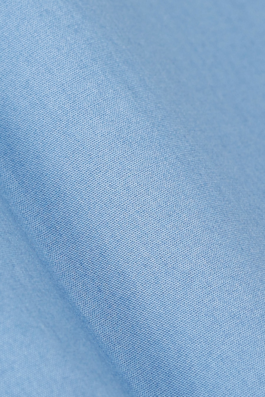 Camisa Manga Longa Slim Algodao Damero Azul Ceruleo 114 — foto 6 de 6