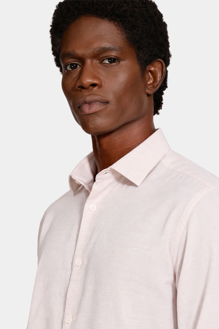 Camisa Manga Longa Slim Algodão e Modal Natural — foto 3 de 6