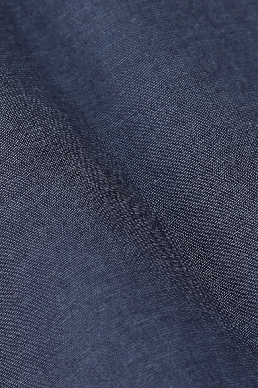 Camisa Manga Longa Slim Algodão Fio 60 Azul Escuro — foto 6 de 6