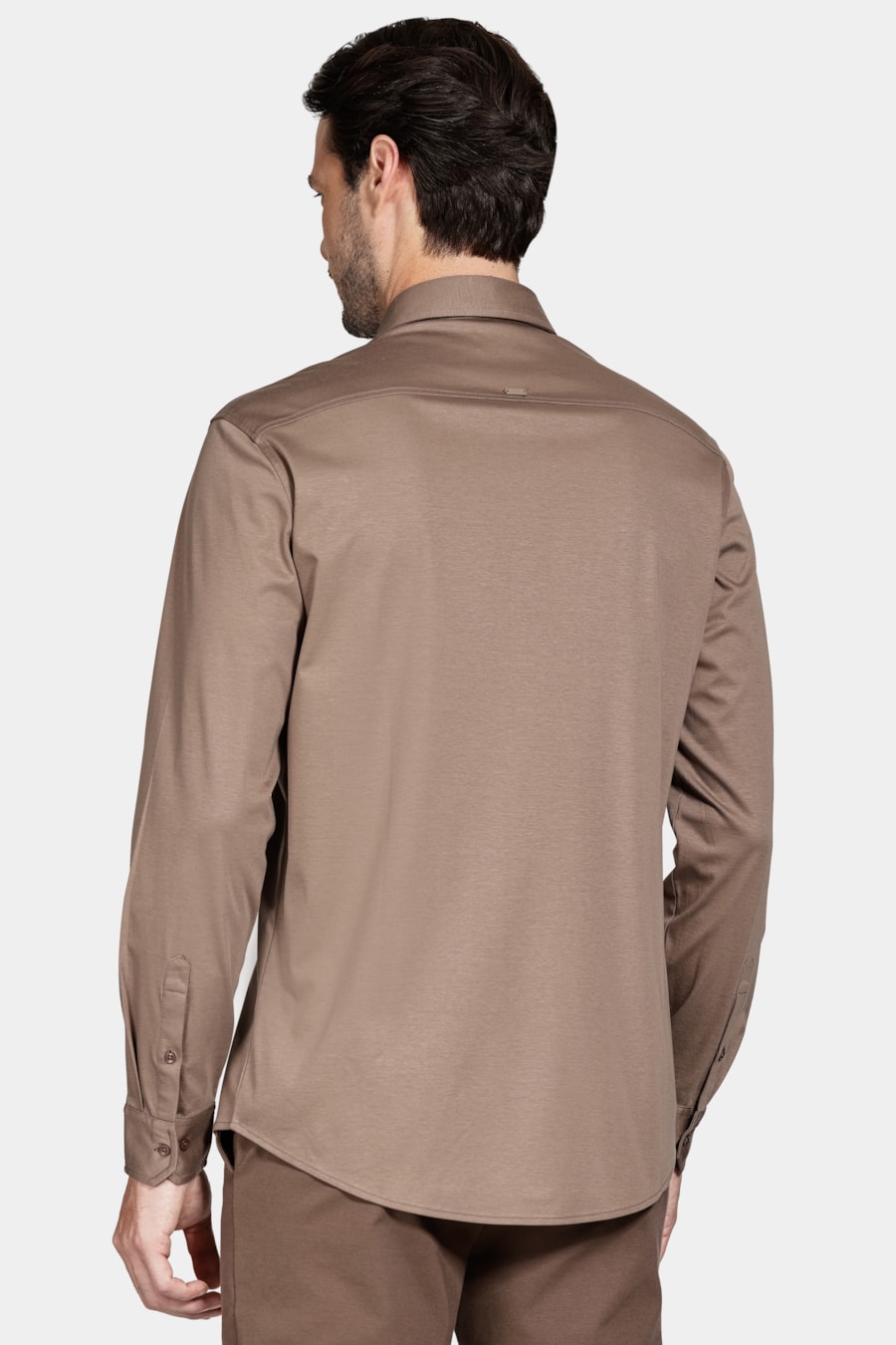 Camisa Manga Longa Slim Algodão Modal e Seda Charuto 116 — foto 4 de 6