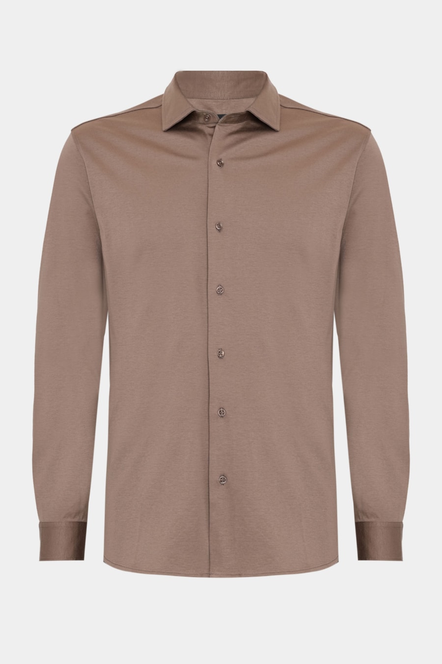 Camisa Manga Longa Slim Algodão Modal e Seda Charuto 116 — foto 5 de 6