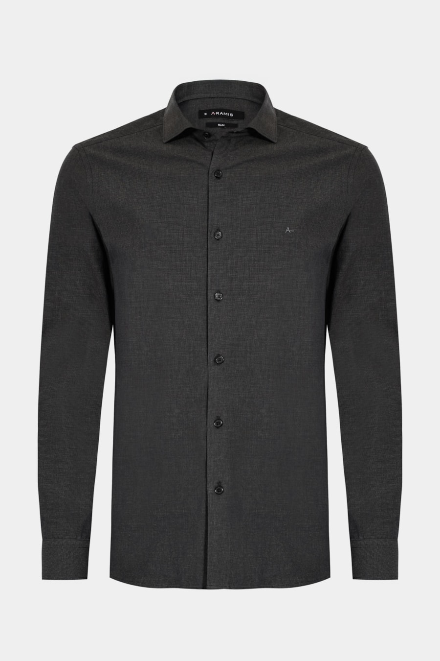 Camisa Manga Longa Slim Black Marrom — foto 5 de 6