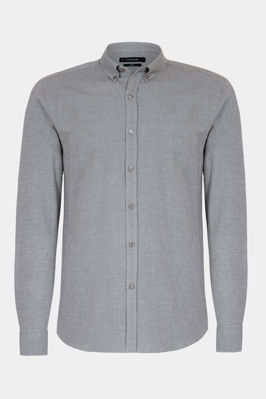 Camisa Manga Longa Slim Button Down Colors Army Green — foto 6 de 7