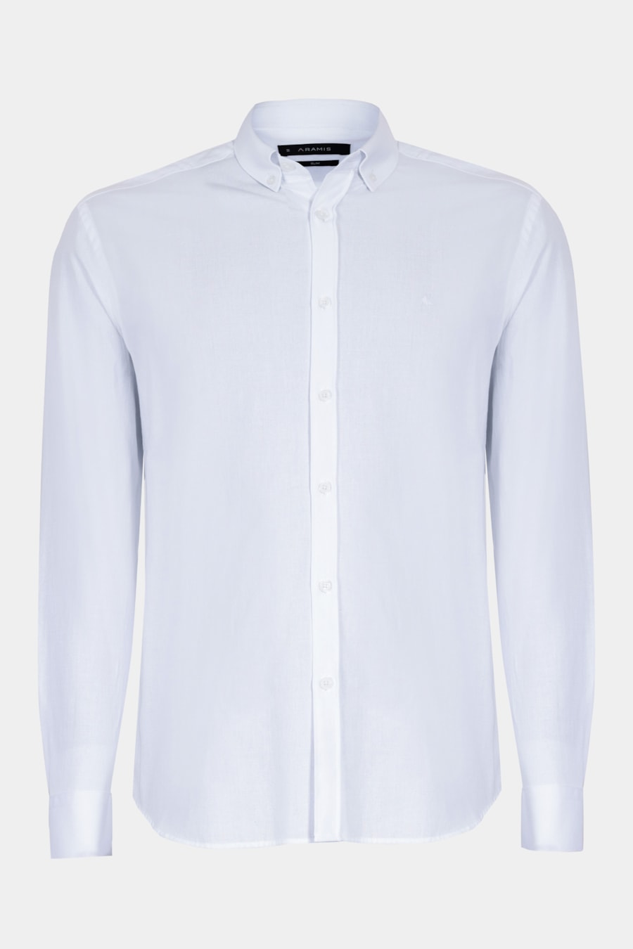 Camisa Manga Longa Slim Button Down Colors Branco — foto 5 de 6