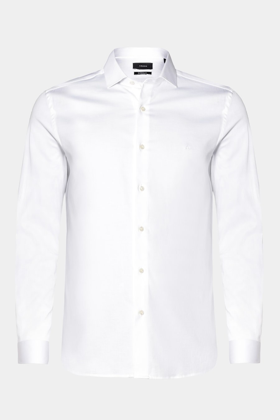 Camisa Manga Longa Slim Cetim St Hudson 2 Branco — foto 5 de 6