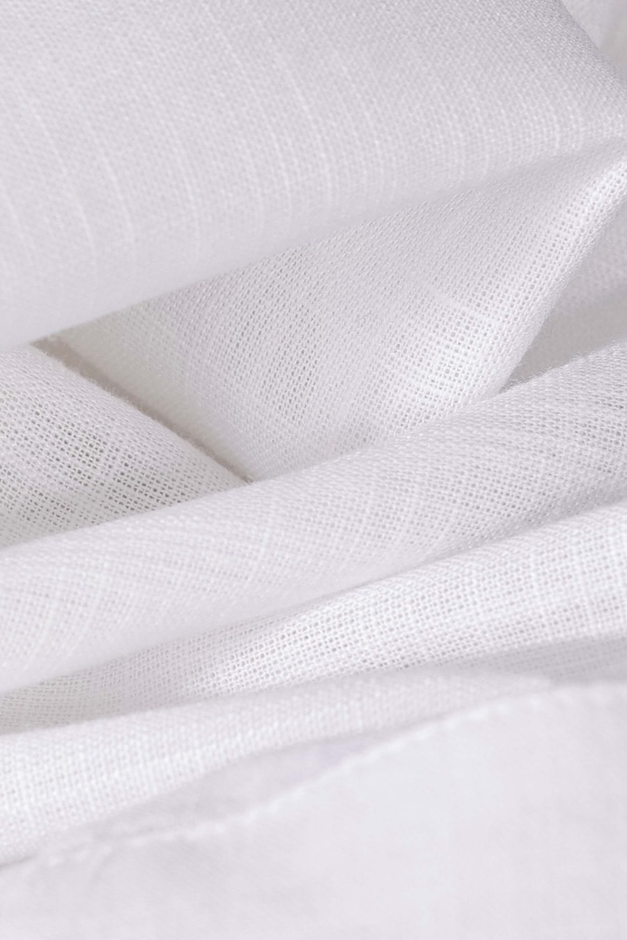 Camisa Manga Longa Slim Cotton Slub Off White — foto 6 de 6