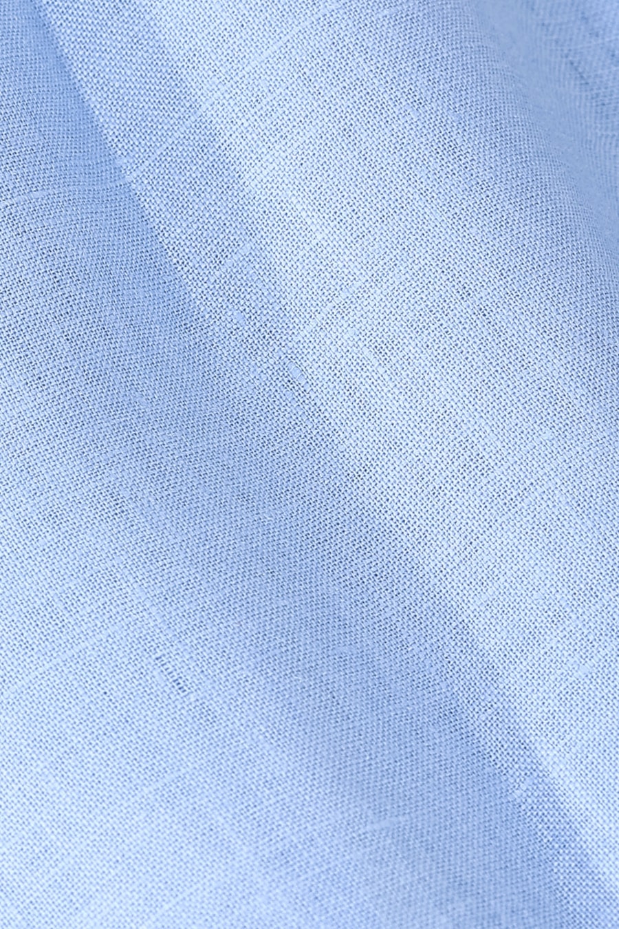 Camisa Manga Longa Slim em Linho Irlandês Azul Caribe — foto 7 de 7