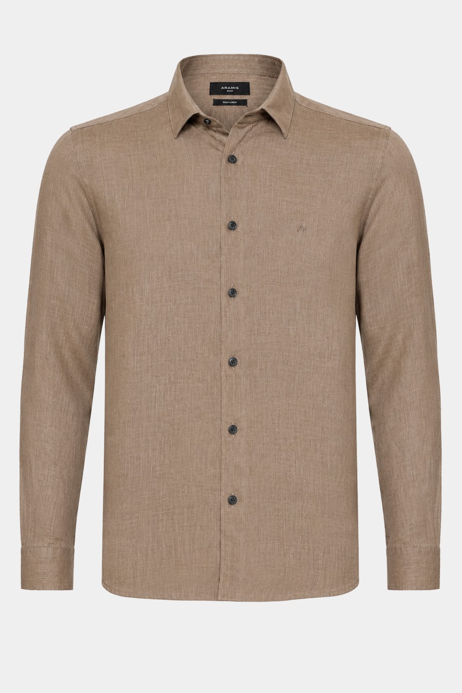 Camisa Manga Longa Slim em Linho Irlandês Fendi — foto 5 de 6