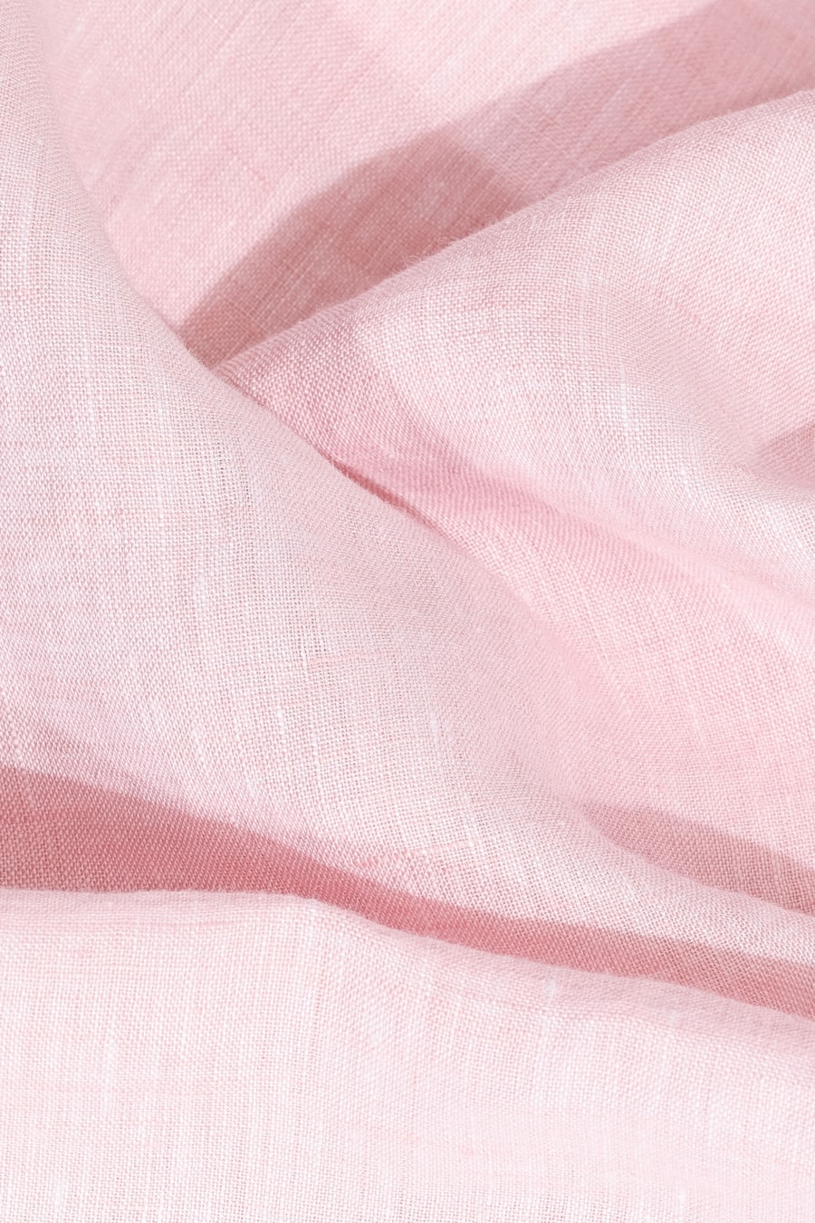 Camisa Manga Longa Slim em Linho Irlandês Rosa — foto 6 de 6