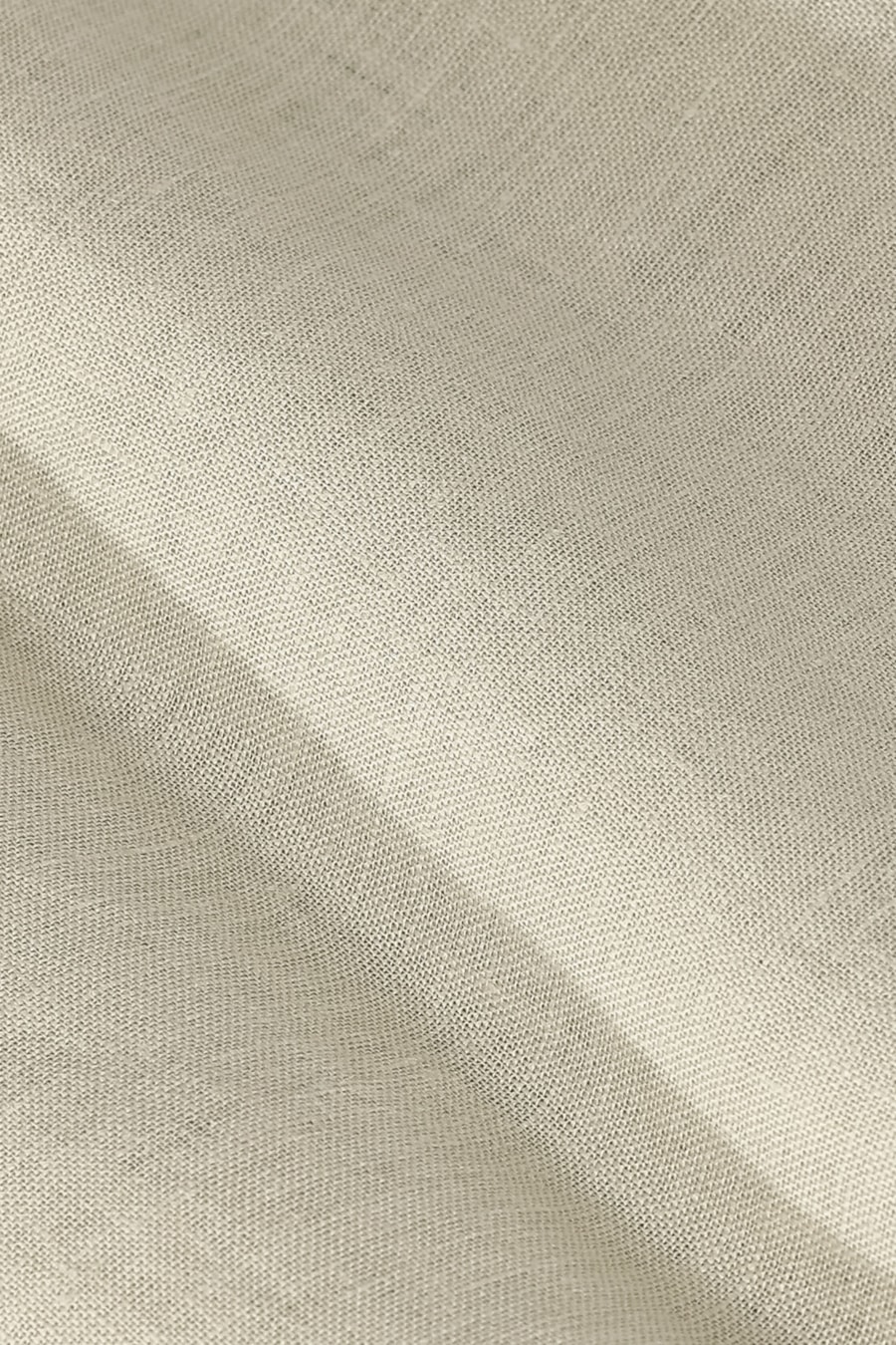 Camisa Manga Longa Slim em Linho Irlandês Trigo — foto 6 de 6
