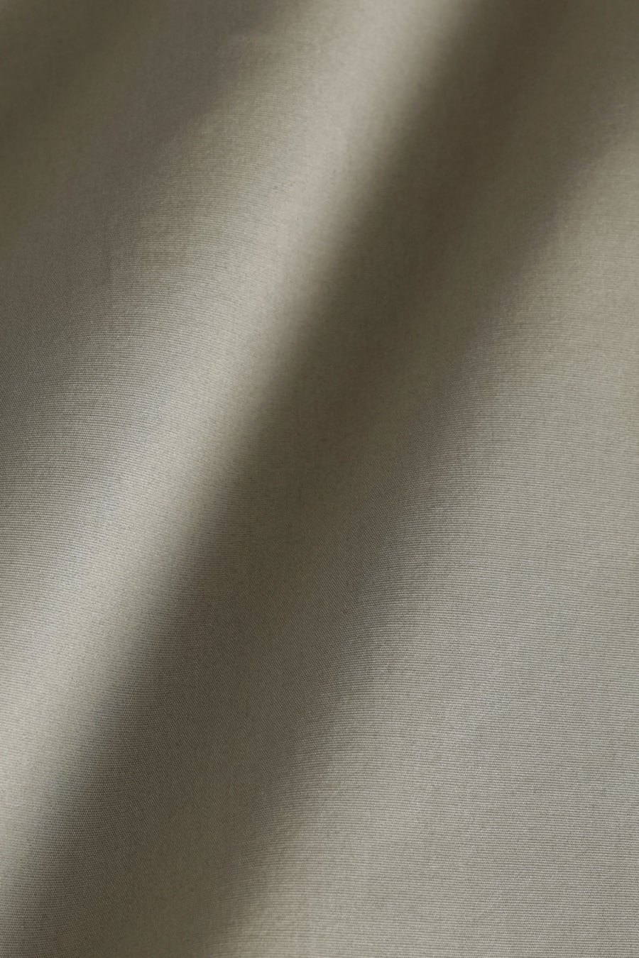 Camisa Manga Longa Slim em Tricoline Stretch Liso Trigo — foto 6 de 6