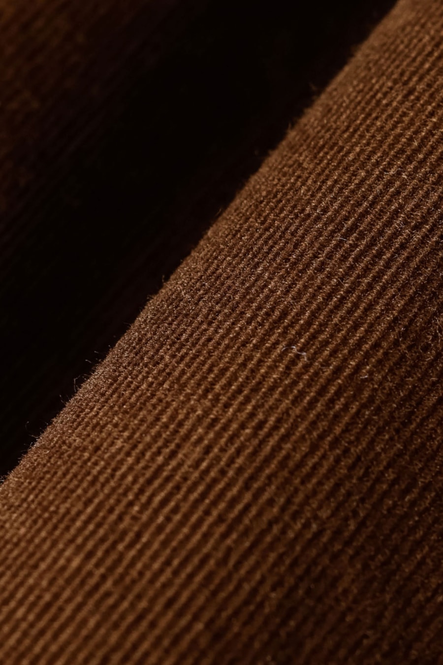 Camisa Manga Longa Slim em Veludo Cotelê Cafe — foto 6 de 6