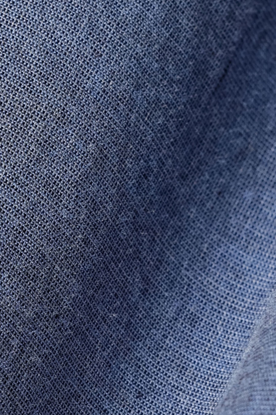 Camisa Manga Longa Slim Fil a Fil Antilia Azul Escuro — foto 6 de 6