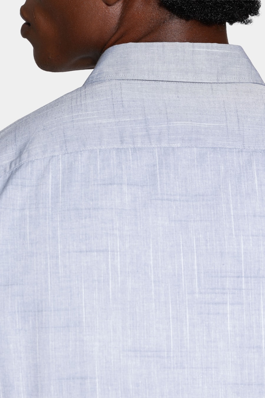 Camisa Manga Longa Slim Flame Bosco Azul Jeans — foto 3 de 6