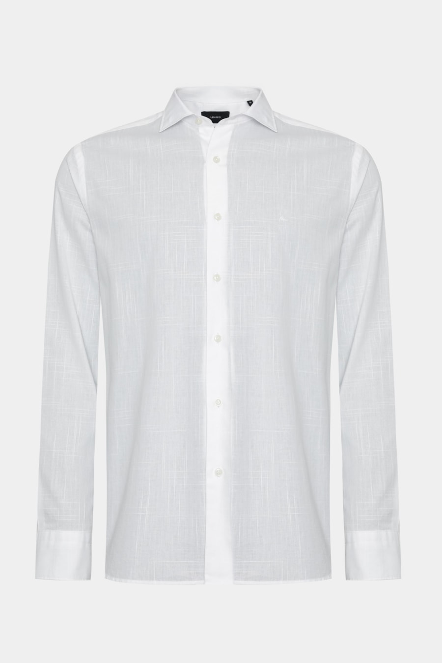Camisa Manga Longa Slim Flame Bosco Branco — foto 6 de 7