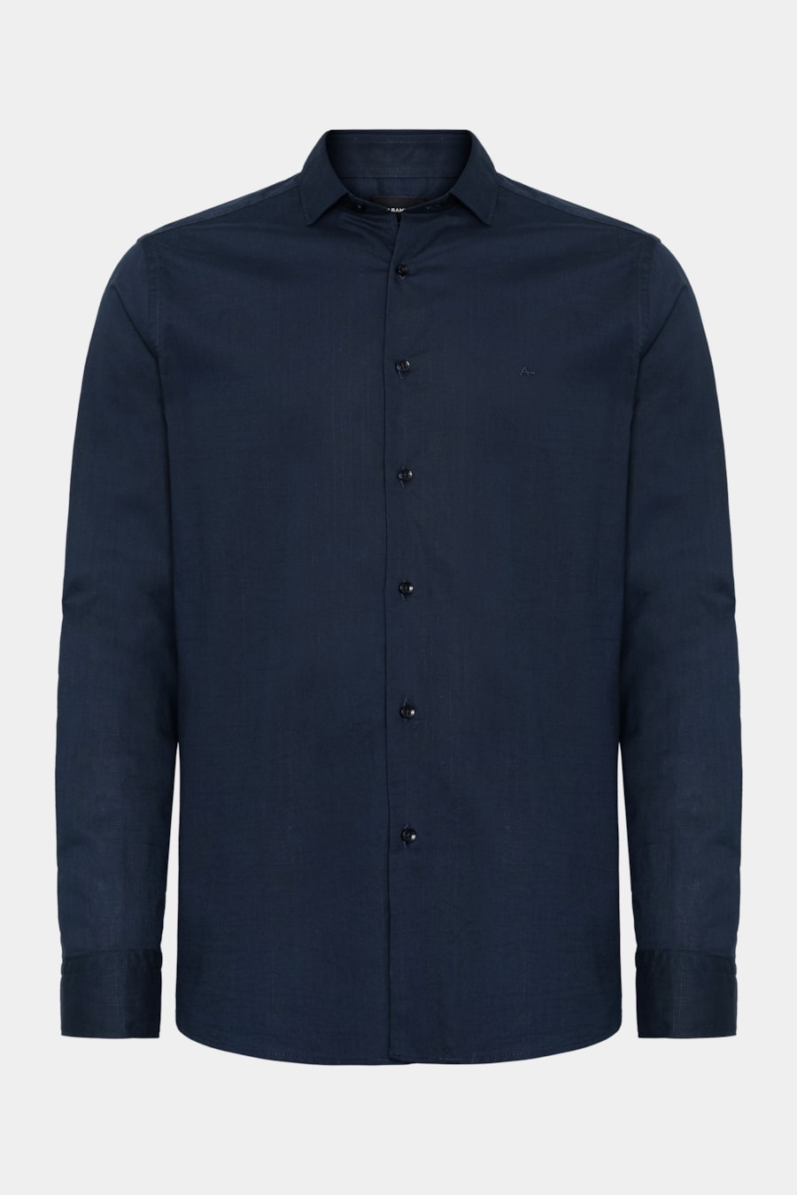 Camisa Manga Longa Slim Flame Bosco Marinho — foto 5 de 6