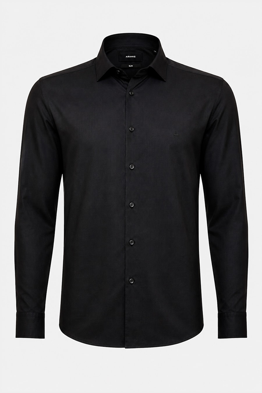 Camisa Manga Longa Slim Flame Bosco Preto — foto 5 de 6