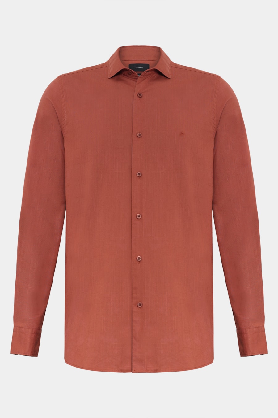 Camisa Manga Longa Slim Flame Bosco Telha — foto 5 de 6
