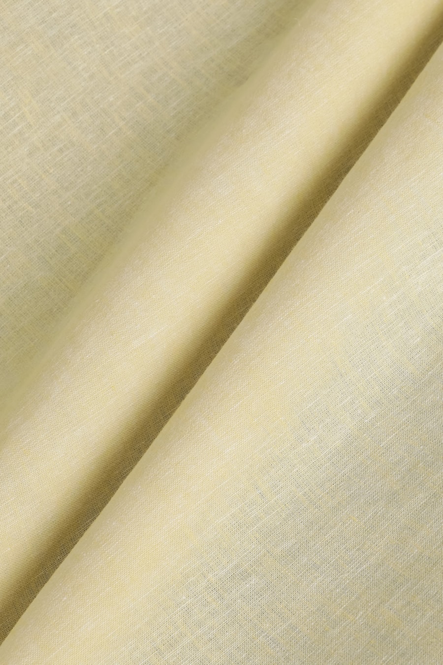 Camisa Manga Longa Slim Linho Amarelo — foto 6 de 6