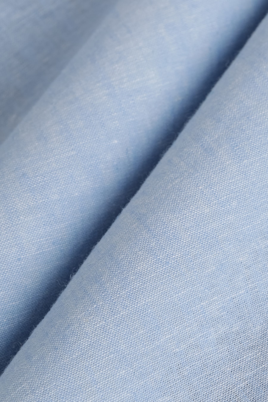 Camisa Manga Longa Slim Linho Azul — foto 6 de 6