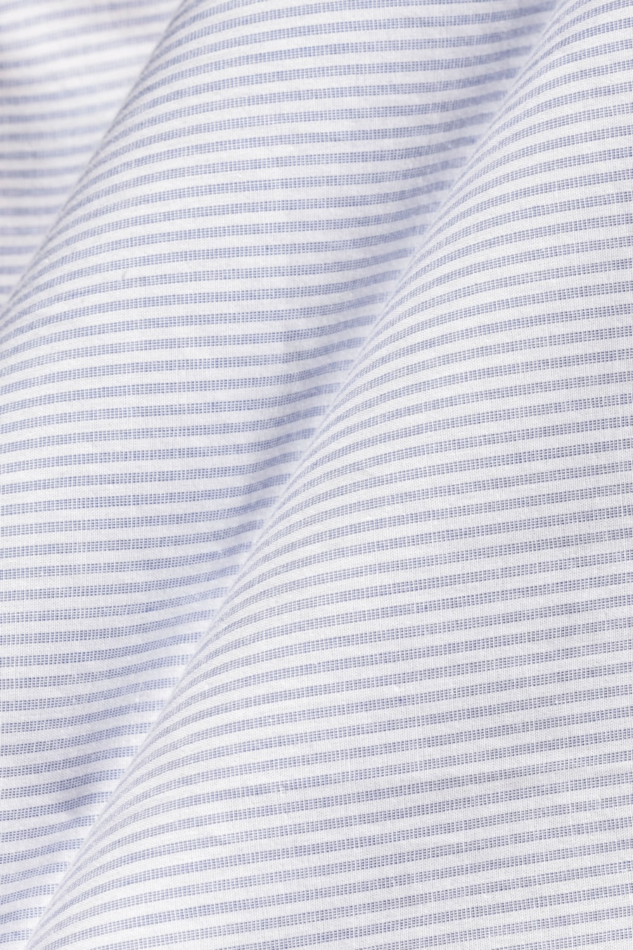 Camisa Manga Longa Slim Listra Stretch Branco C/Azul Medio — foto 6 de 6