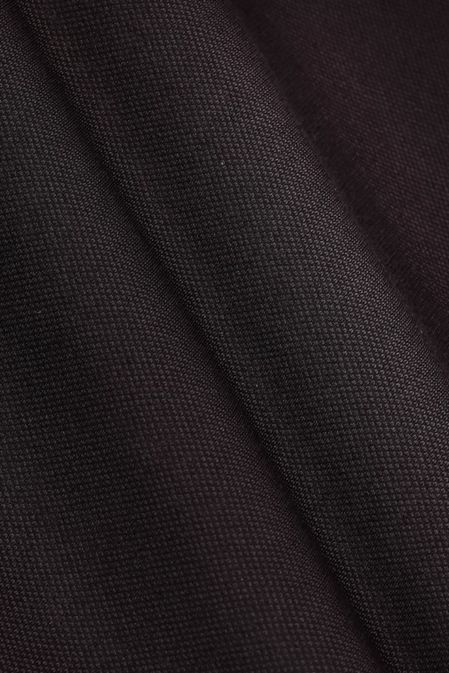 Camisa Manga Longa Slim Malha Mista Italiana Preto — foto 6 de 6