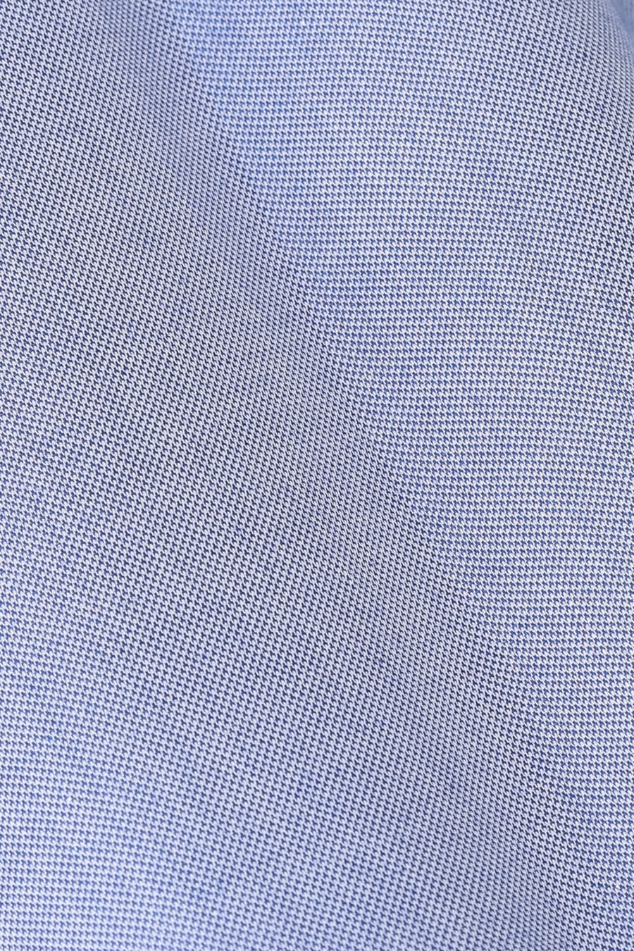Camisa Manga Longa Slim Maquinetada Azul — foto 6 de 6